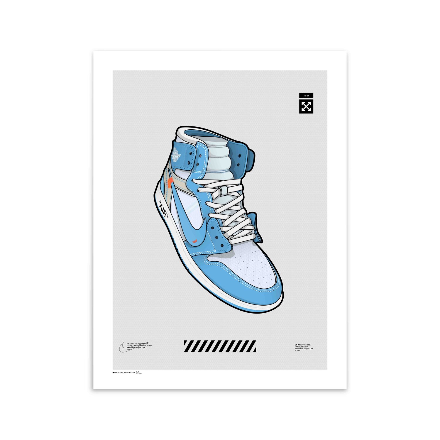 Off White Jordan 1 Unc Wallpapers