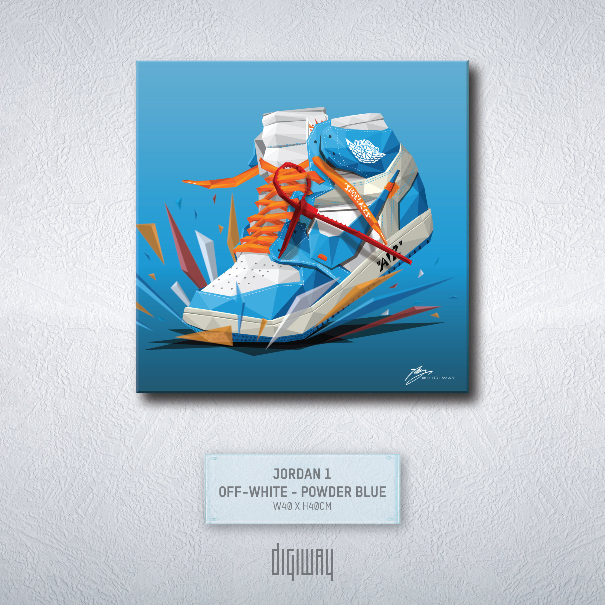 Off White Jordan 1 Unc Wallpapers