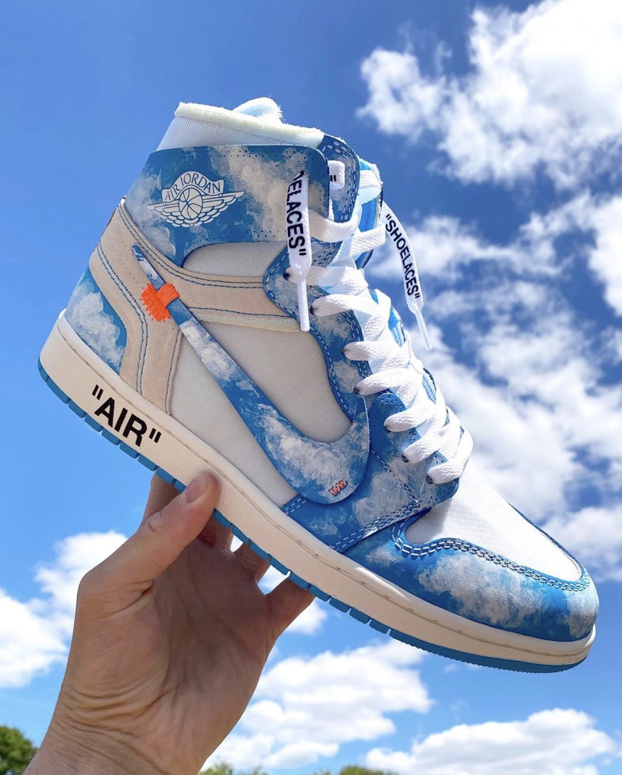 Off White Jordan 1 Unc Wallpapers