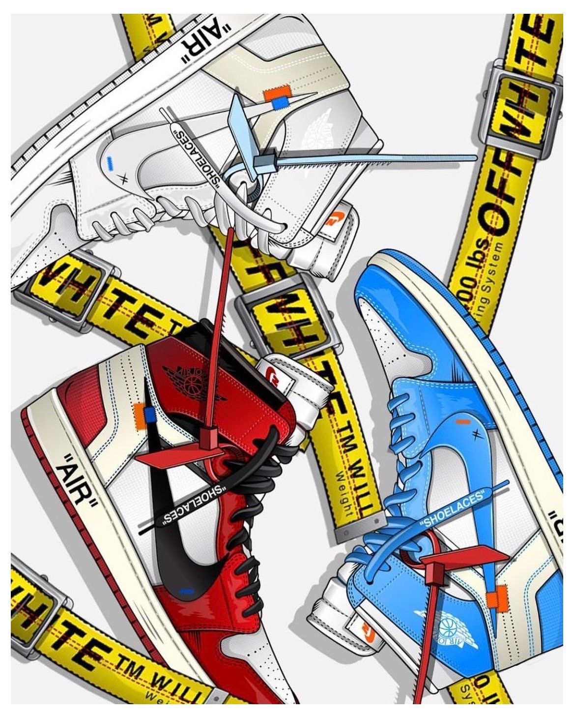 Off White Shoes Wallpapers