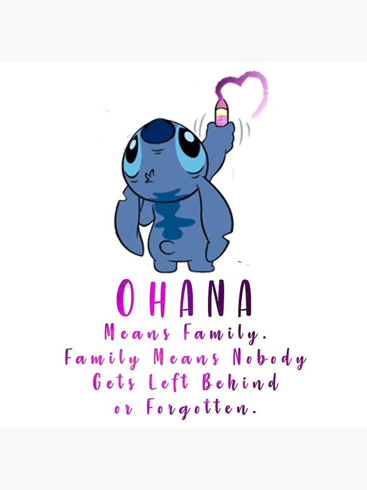 Ohana Stitch Drawing Wallpapers