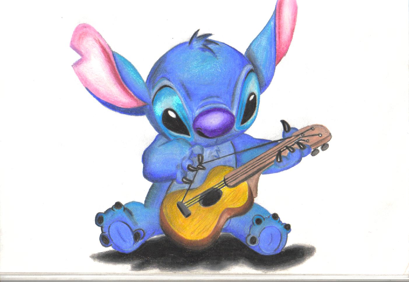 Ohana Stitch Drawing Wallpapers