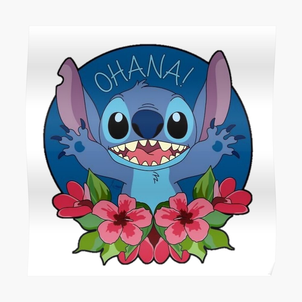 Ohana Stitch Drawing Wallpapers