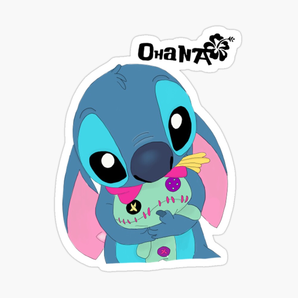 Ohana Stitch Drawing Wallpapers