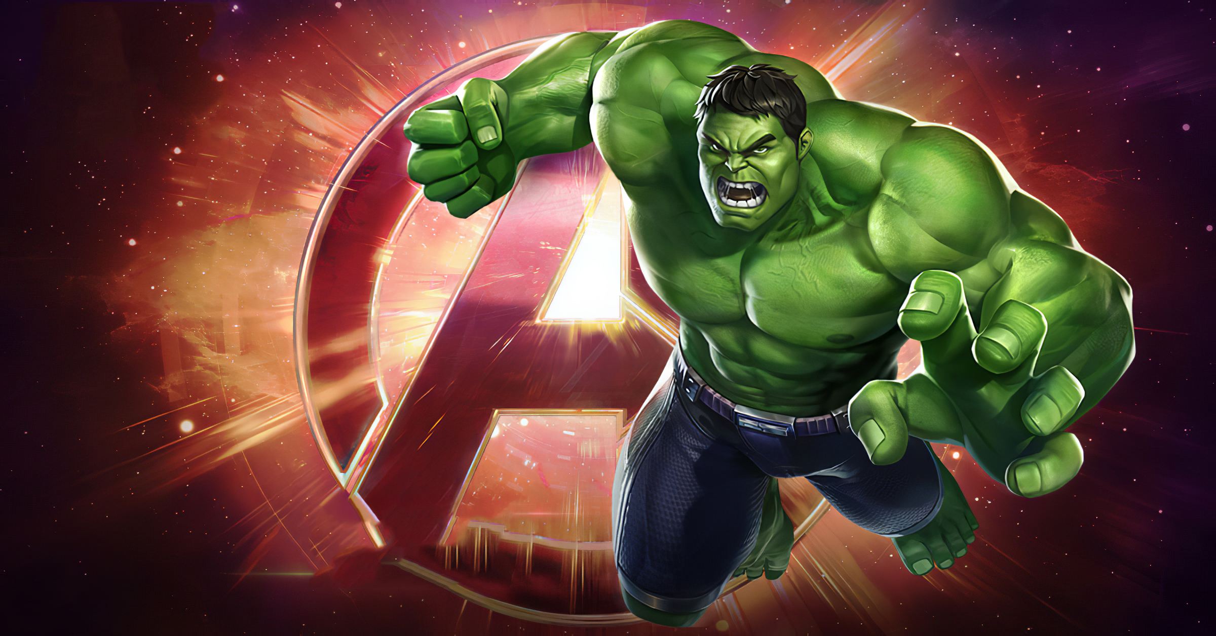 Old Hulk in Marvel's Avengers Game Wallpapers