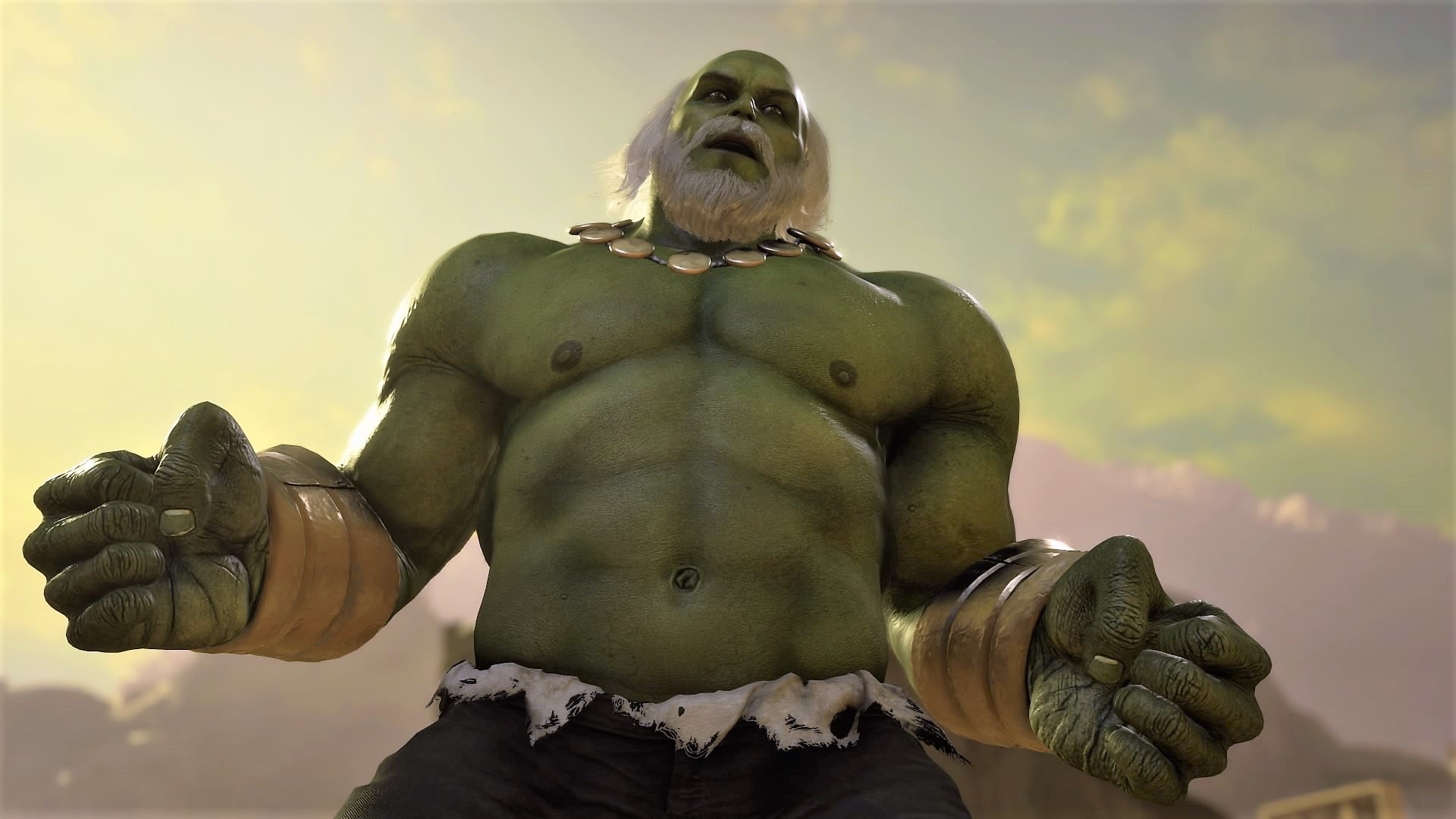 Old Hulk in Marvel's Avengers Game Wallpapers