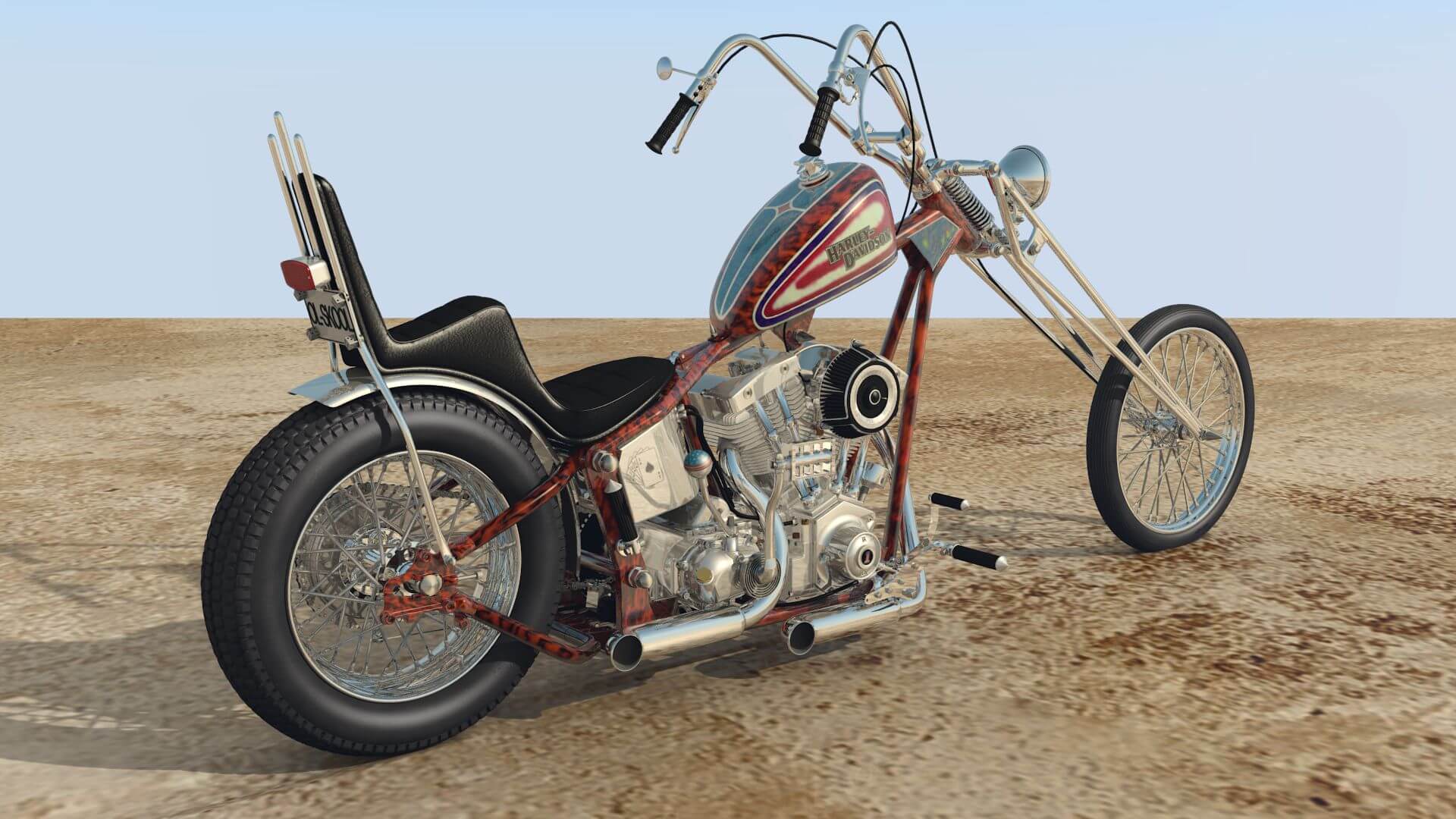 Old School Chopper Wallpapers