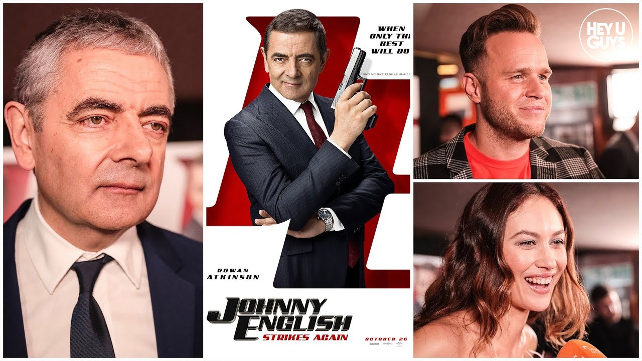 Olga Kurylenko And Rowan Atkinson In Johnny English 3 Wallpapers