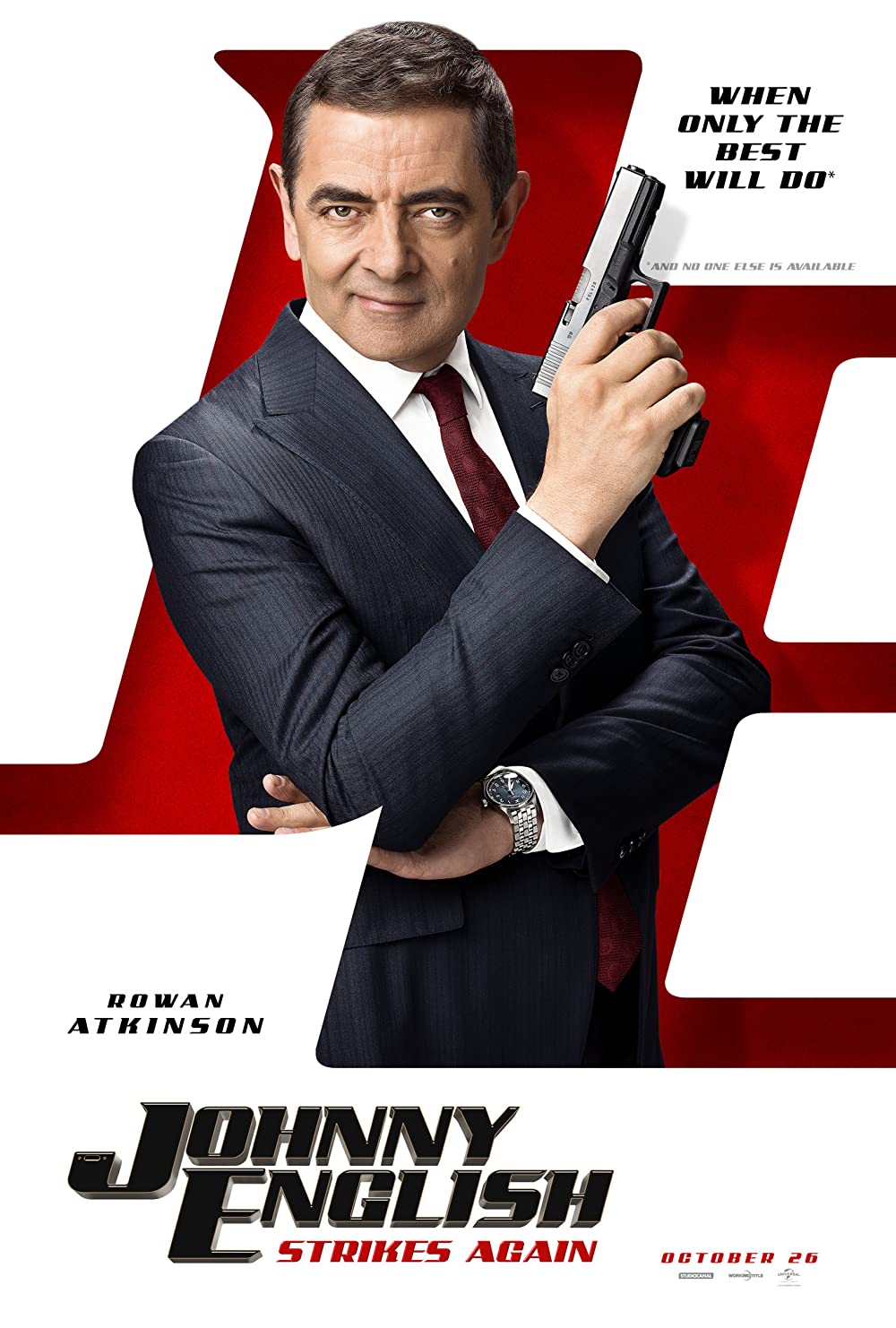 Olga Kurylenko And Rowan Atkinson In Johnny English 3 Wallpapers