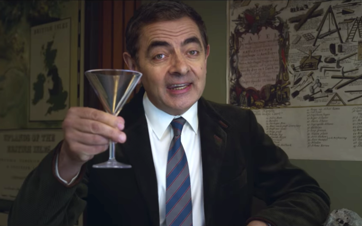 Olga Kurylenko And Rowan Atkinson In Johnny English 3 Wallpapers