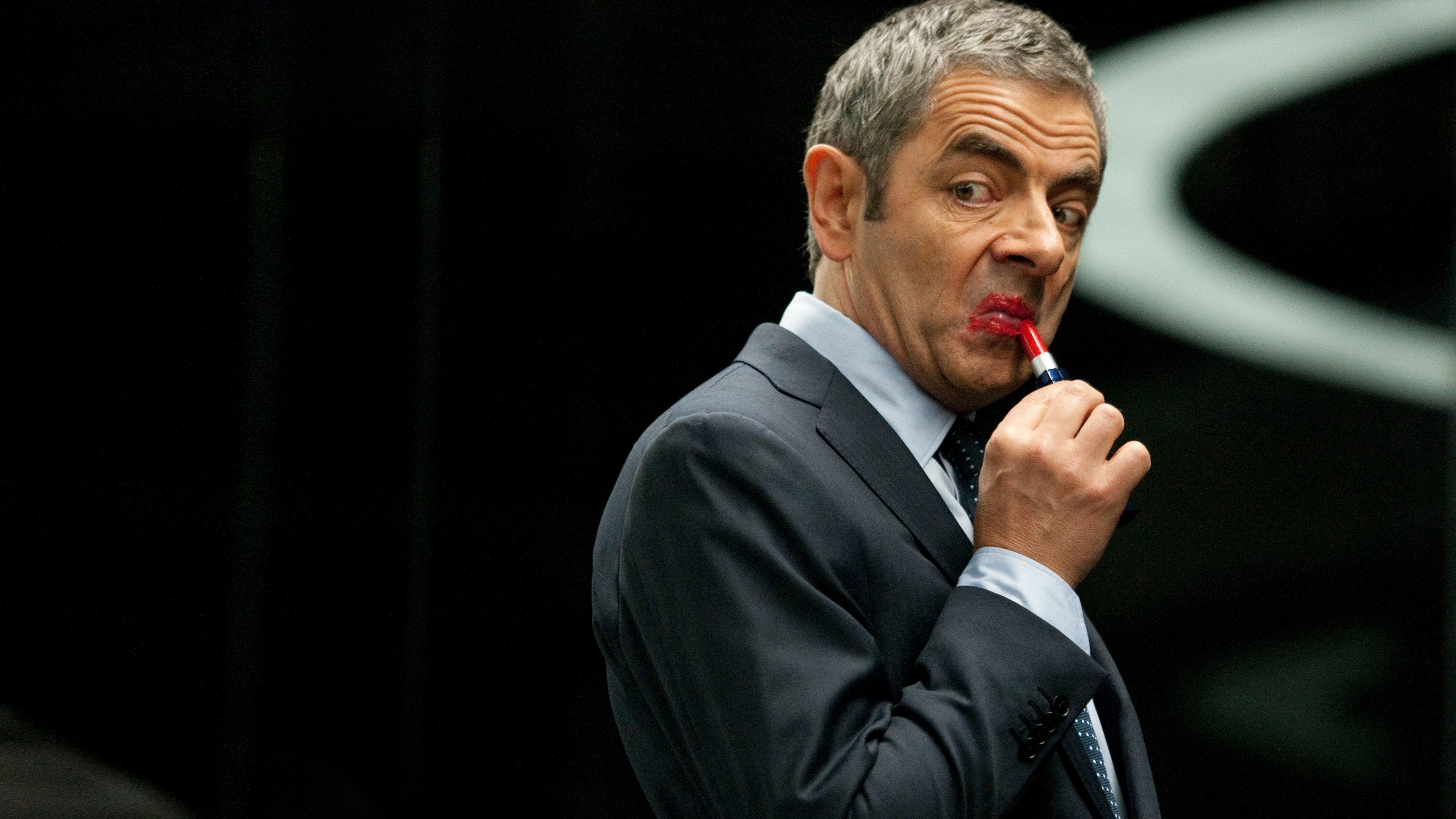 Olga Kurylenko And Rowan Atkinson In Johnny English 3 Wallpapers