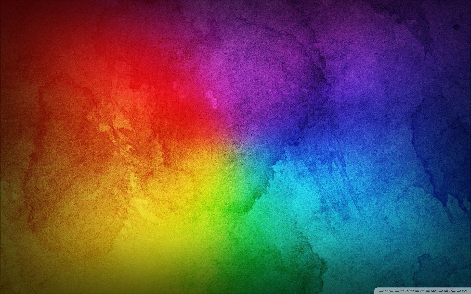 Ombre Rainbow Background