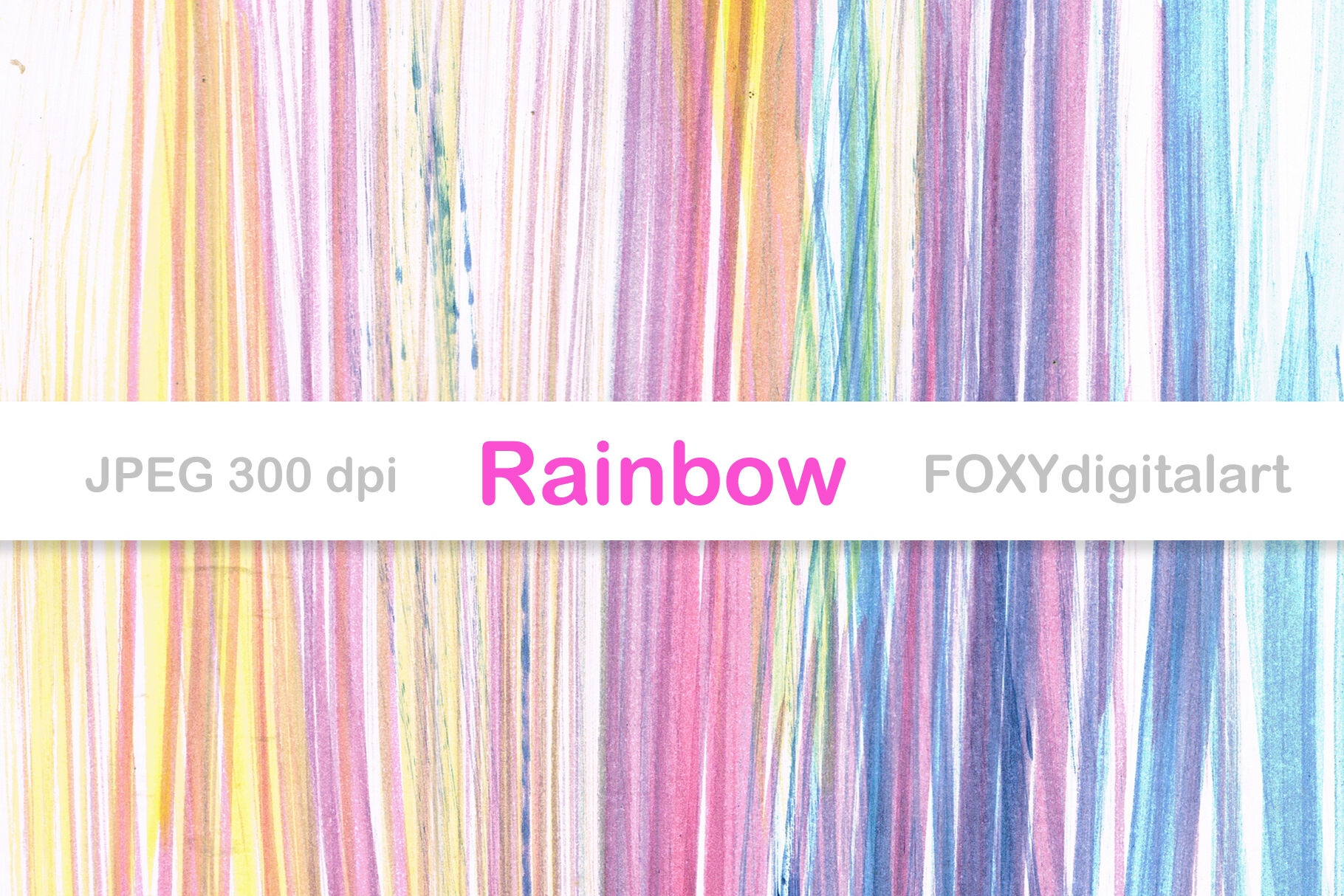 Ombre Rainbow Background