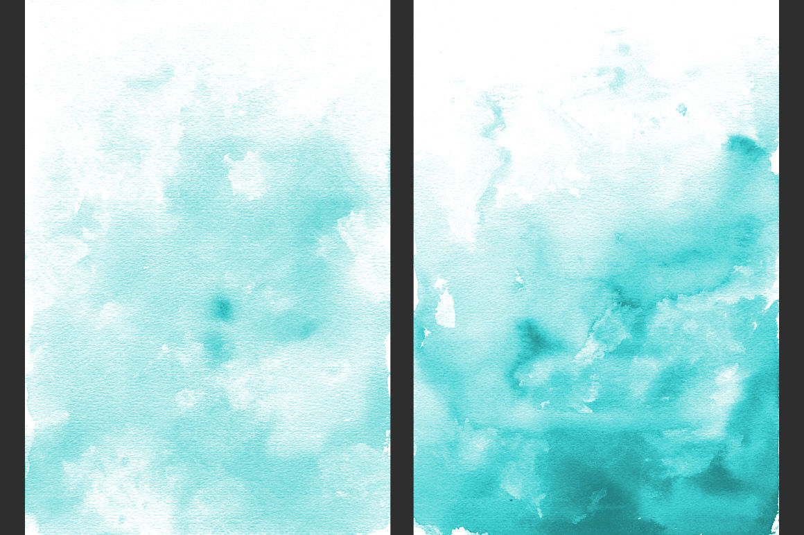 Ombre Turquoise Background