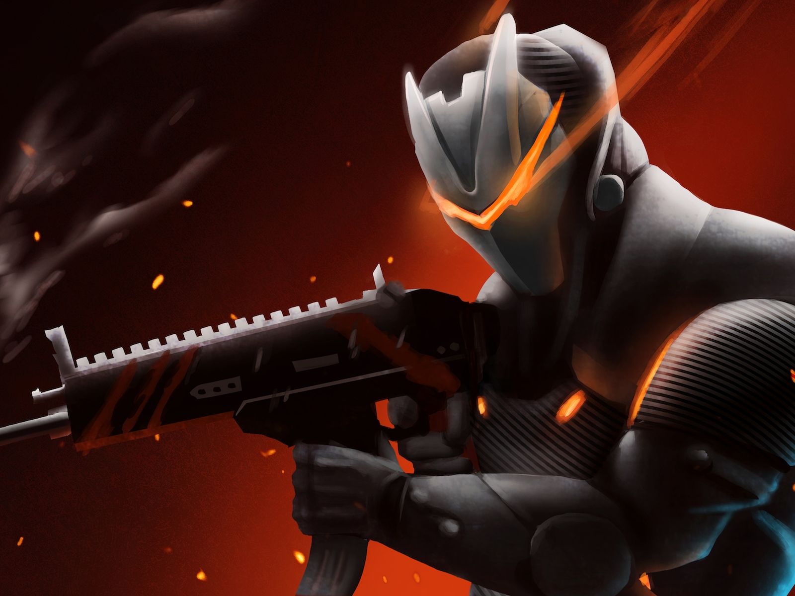 Omega Fortnite Skin Wallpapers