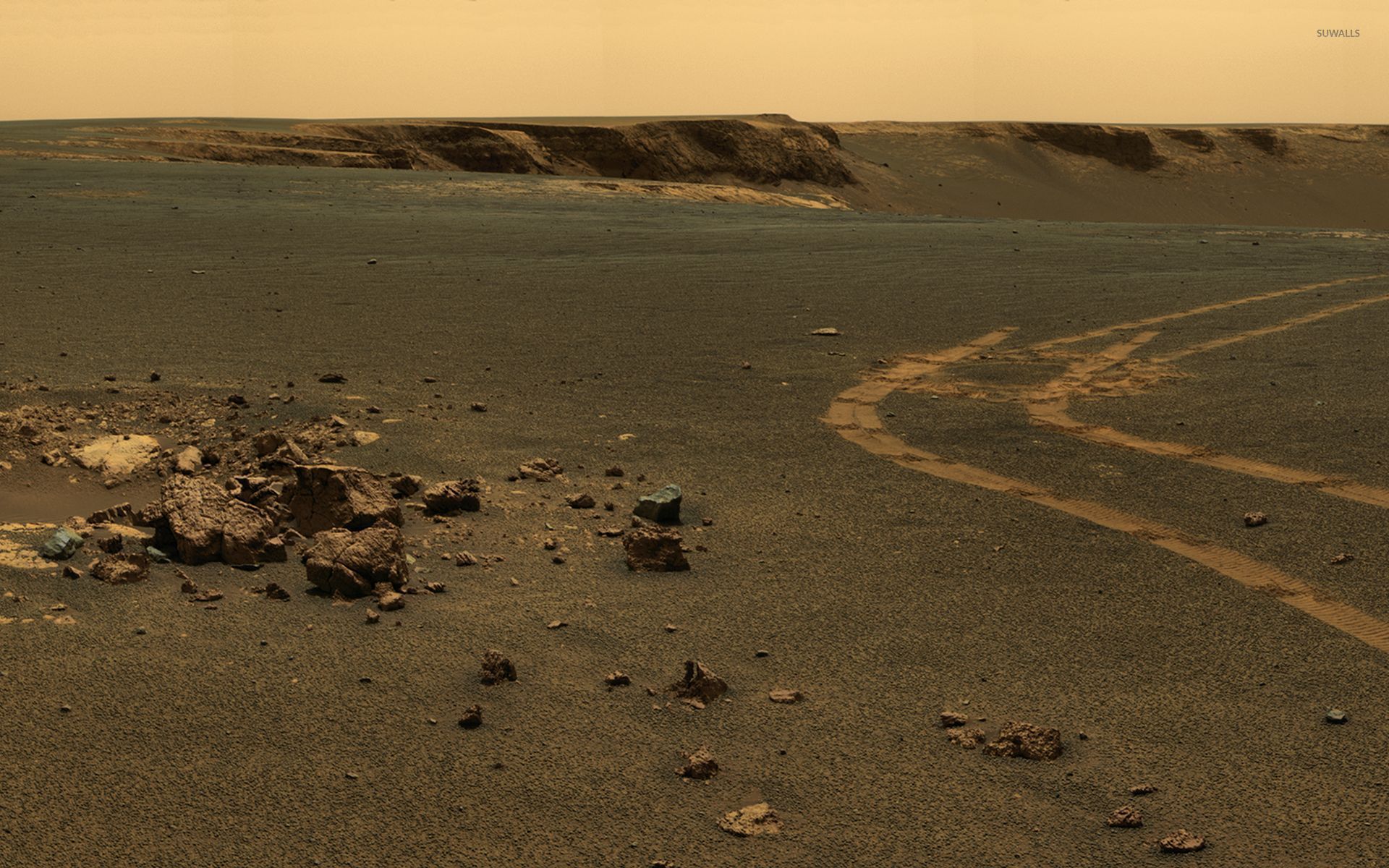 On Mars Landscape Wallpapers