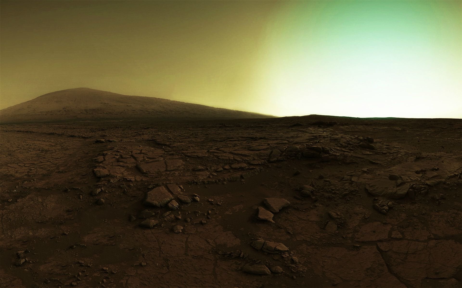 On Mars Landscape Wallpapers