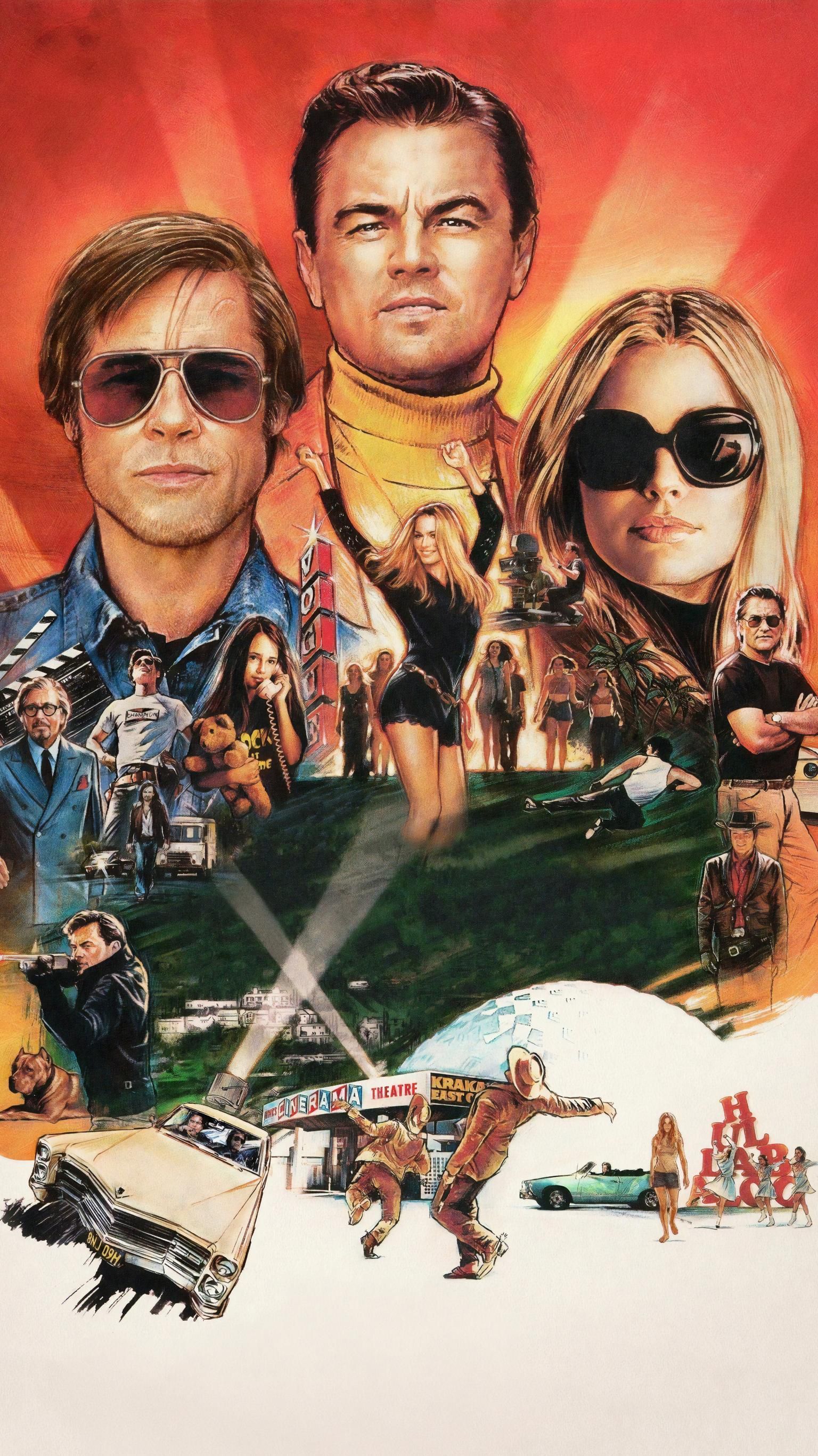 Once Upon A Time In Hollywood Movie Poster Wallpapers