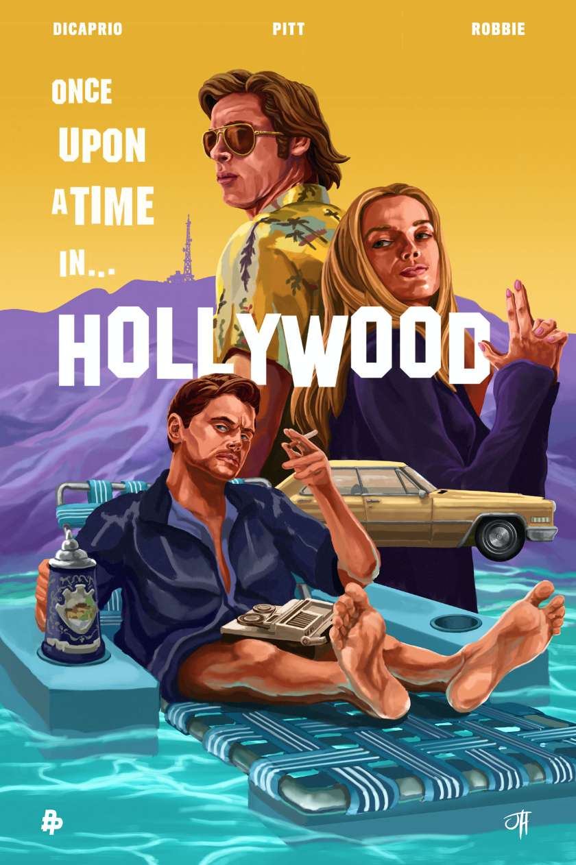 Once Upon A Time In Hollywood Movie Poster Wallpapers