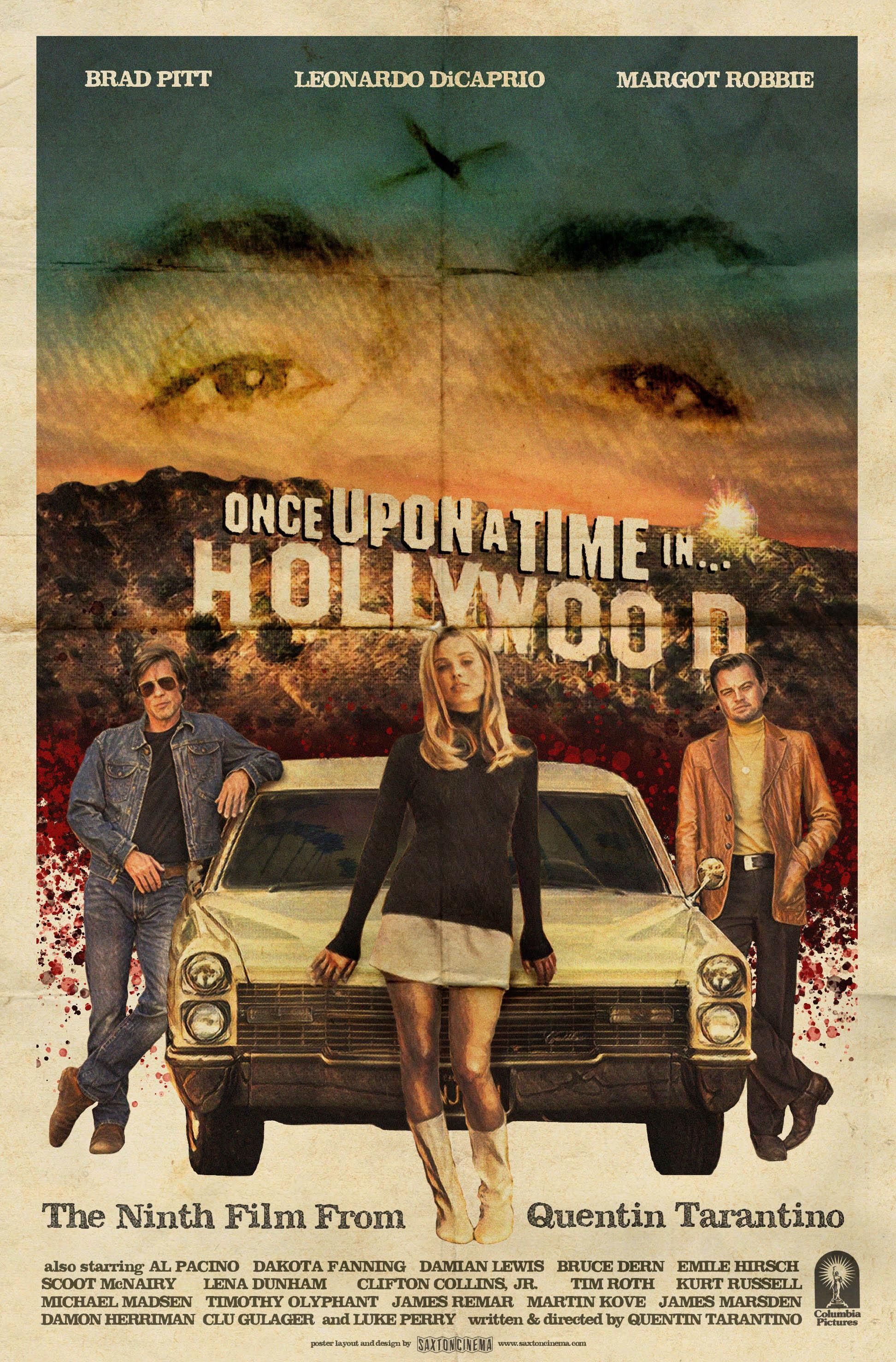 Once Upon A Time In Hollywood Movie Poster Wallpapers