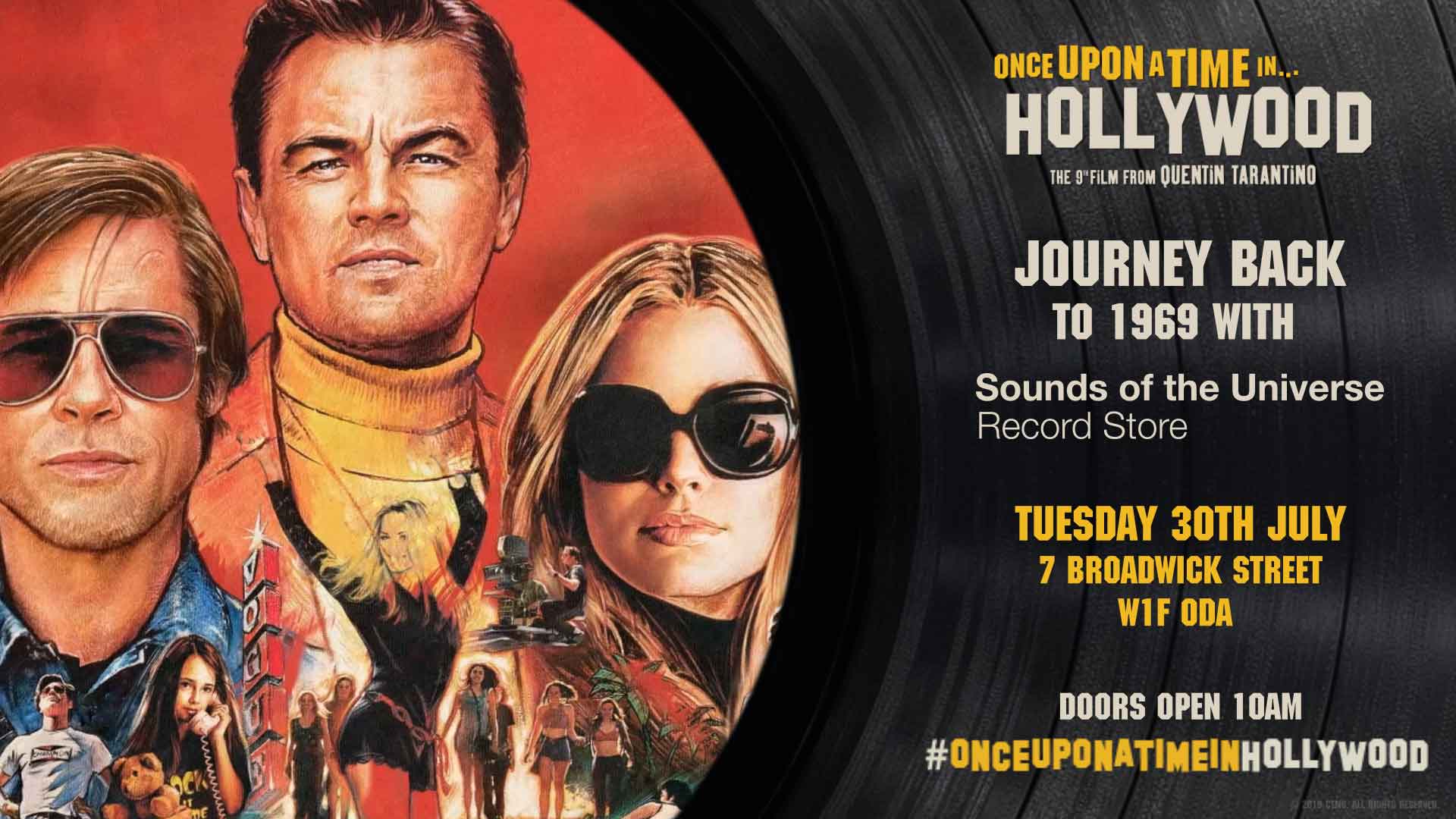 Once Upon A Time In Hollywood Movie Poster Wallpapers