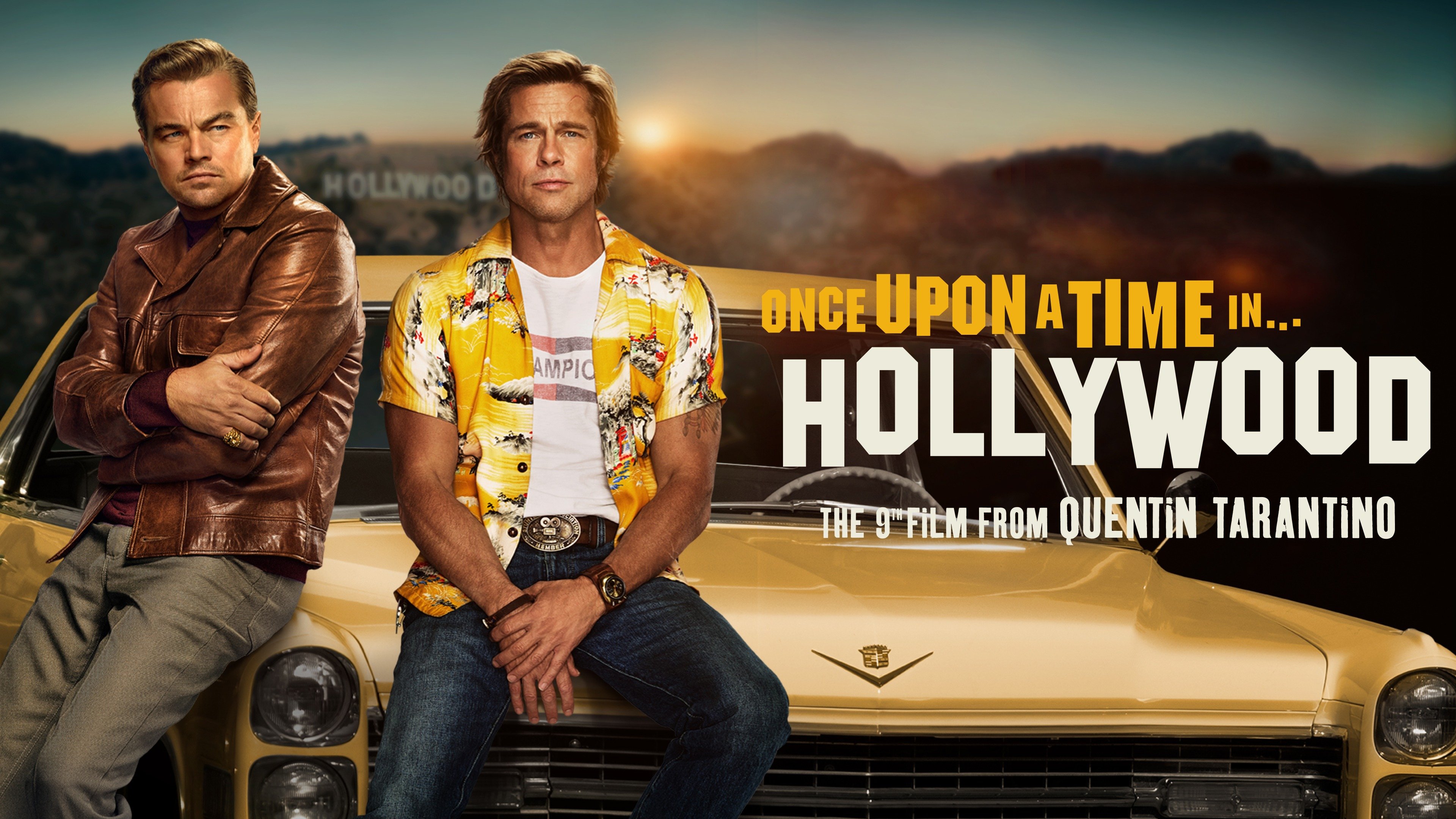 Once Upon A Time In Hollywood Movie Poster Wallpapers