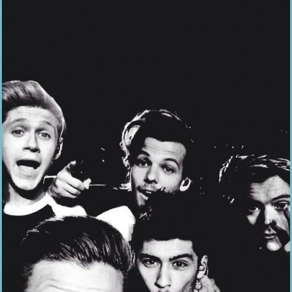 One Direction Black And White Wallpapers