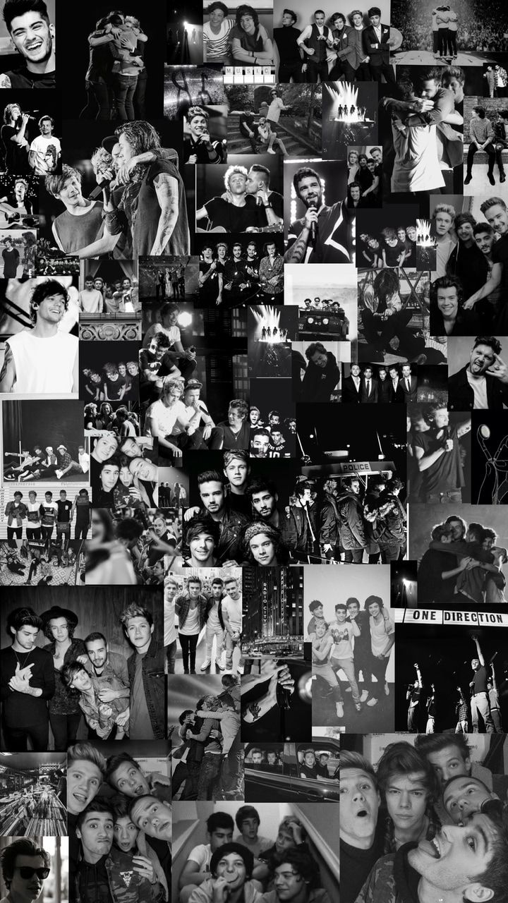 One Direction Black And White Wallpapers