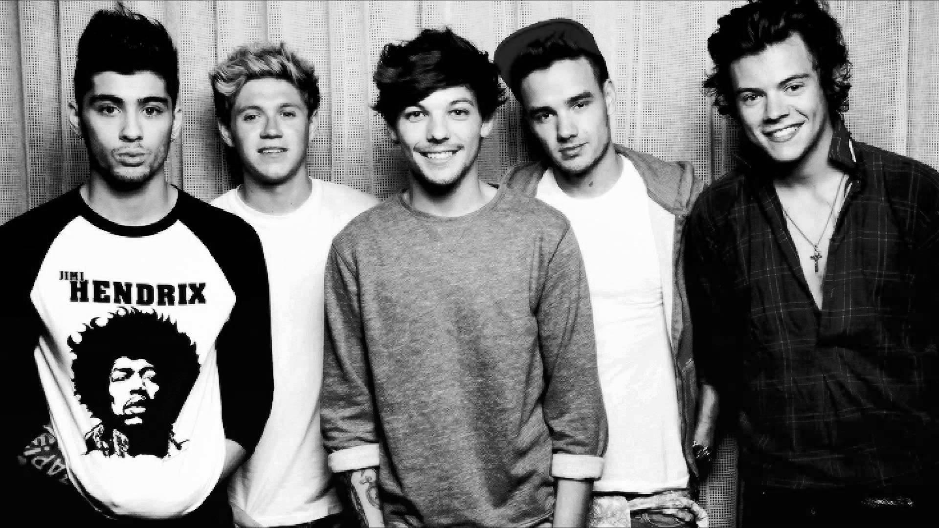 One Direction Black And White Wallpapers