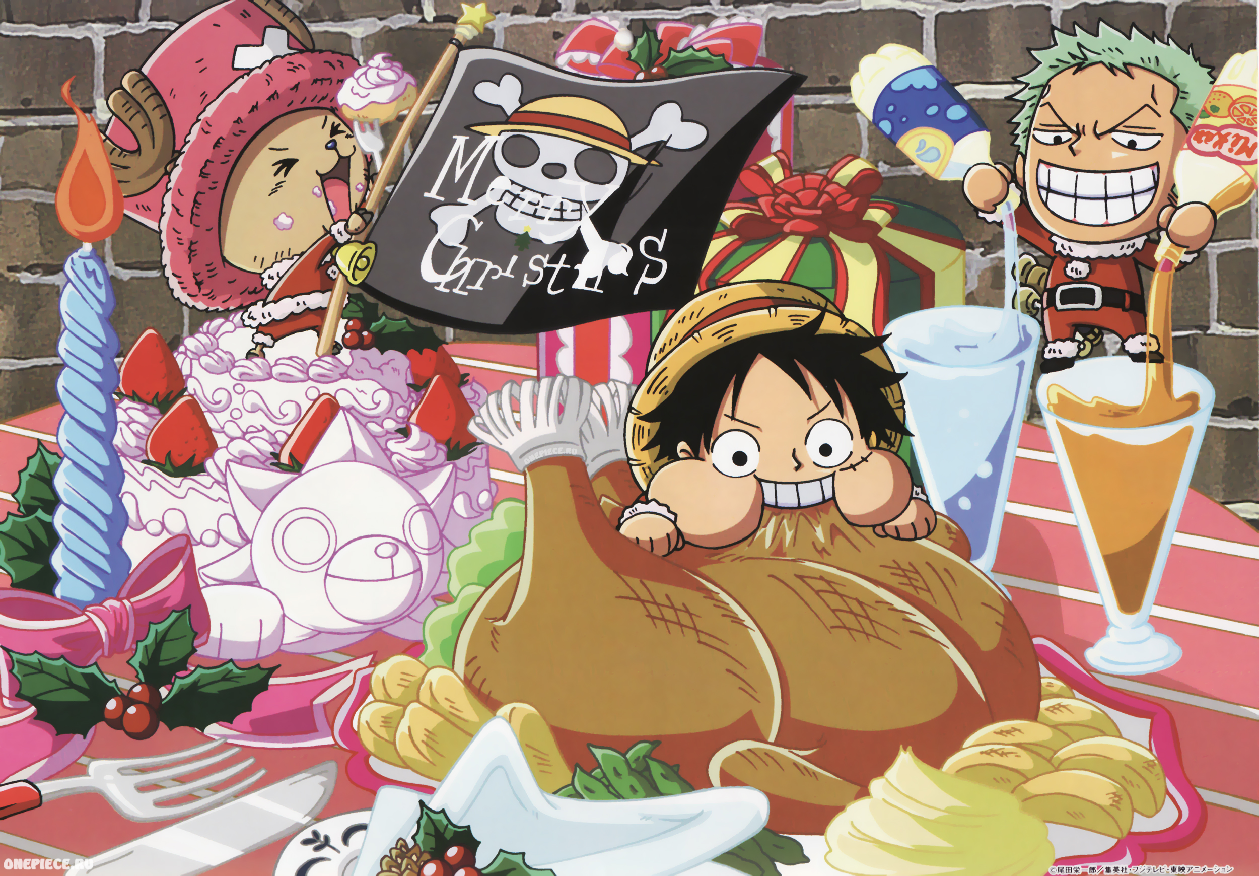 One Piece Christmas Wallpapers