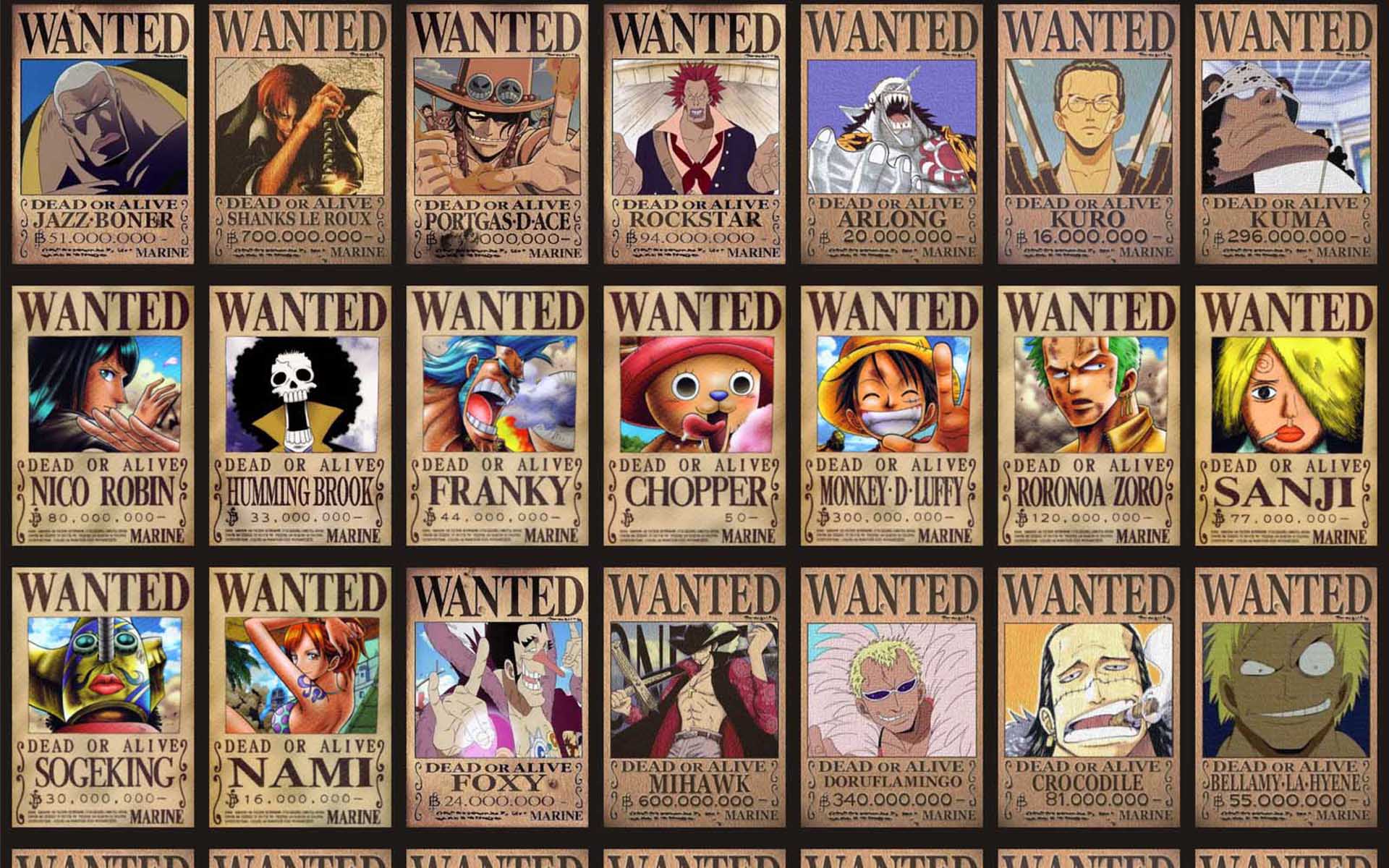 One Piece Gold Wallpapers