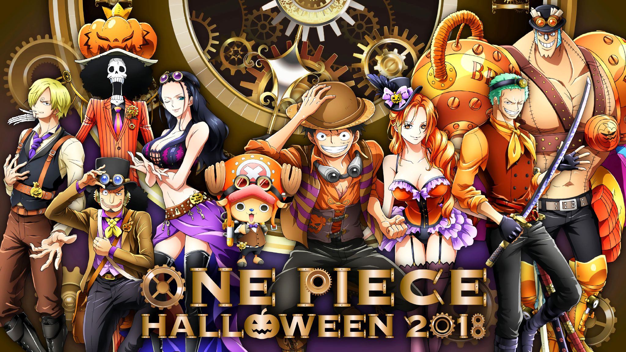 One Piece Halloween Wallpapers