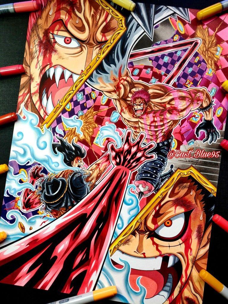 One Piece Luffy Vs Katakuri Wallpapers