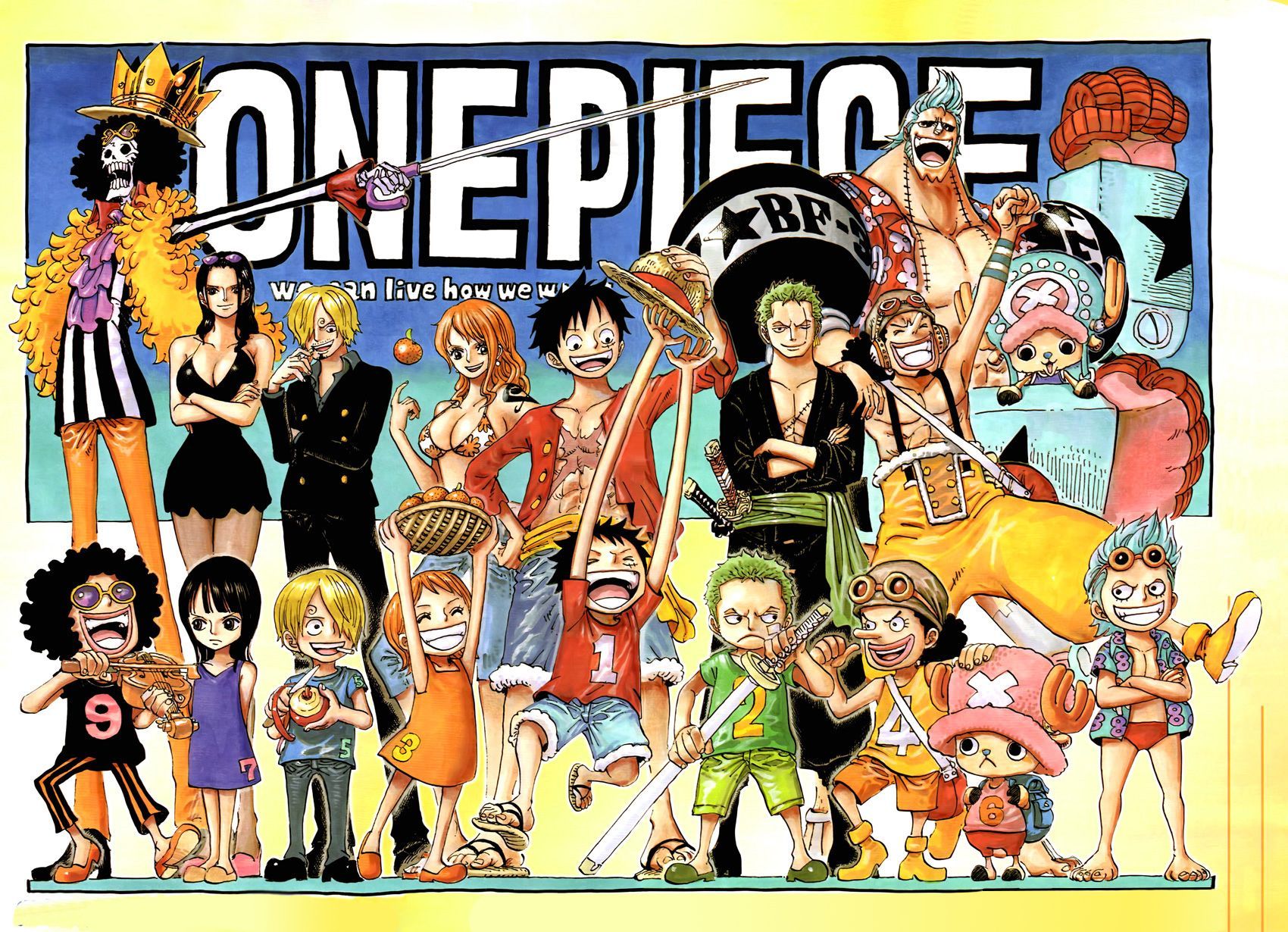 One Piece Manga Wallpapers