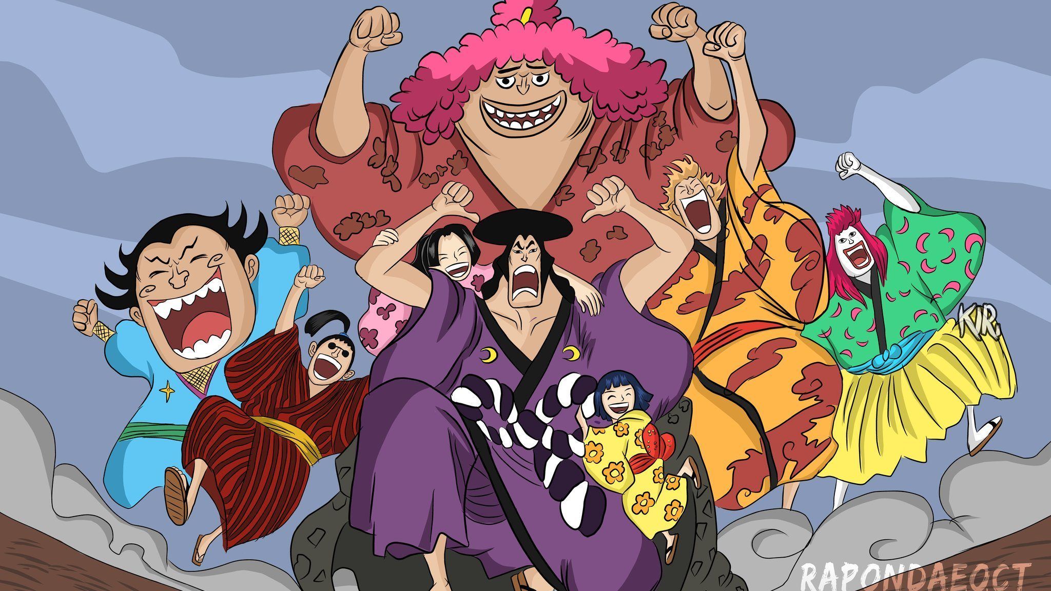 One Piece Wano Wallpapers