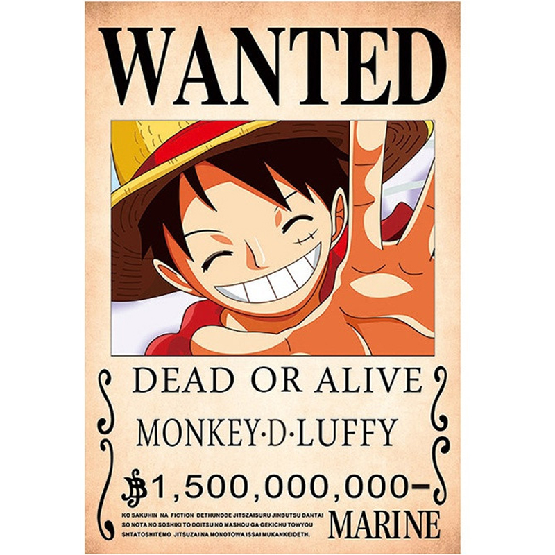 One Piece Wanted Poster Wallpapers