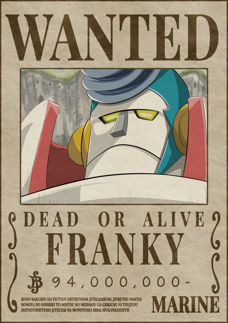 One Piece Wanted Poster Wallpapers