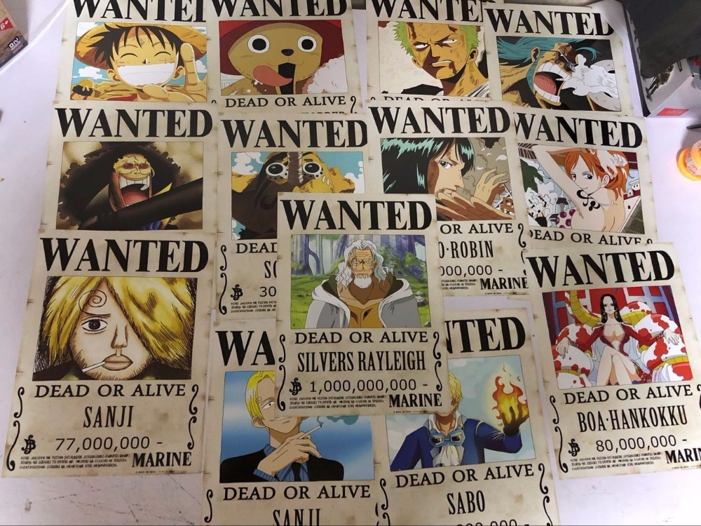 One Piece Wanted Poster Wallpapers