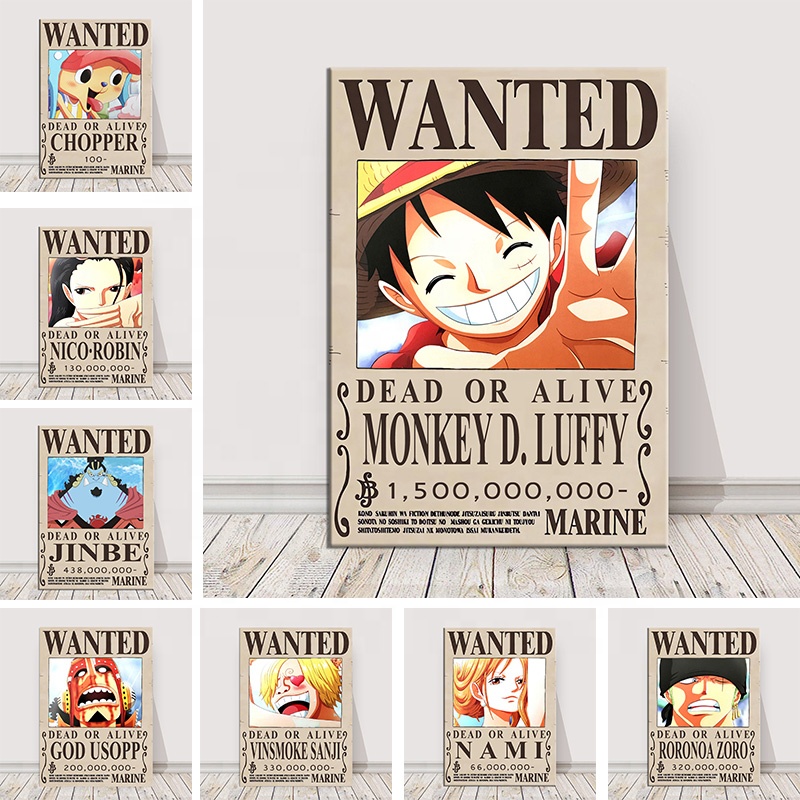 One Piece Wanted Poster Wallpapers