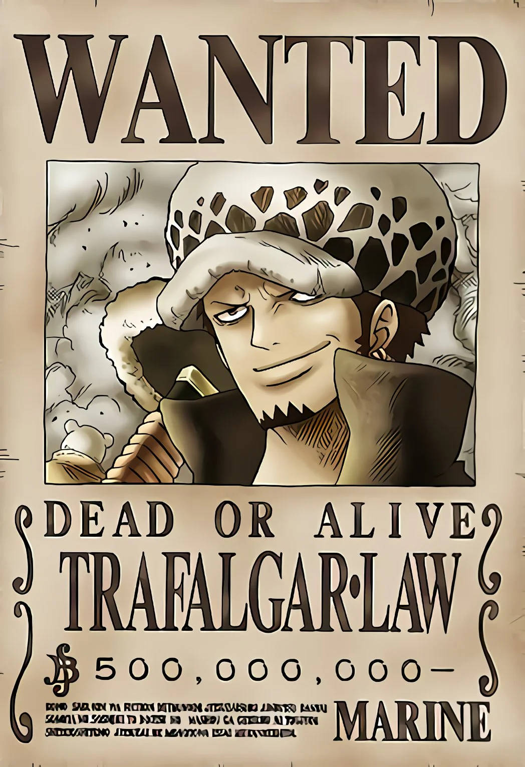 One Piece Wanted Poster Wallpapers