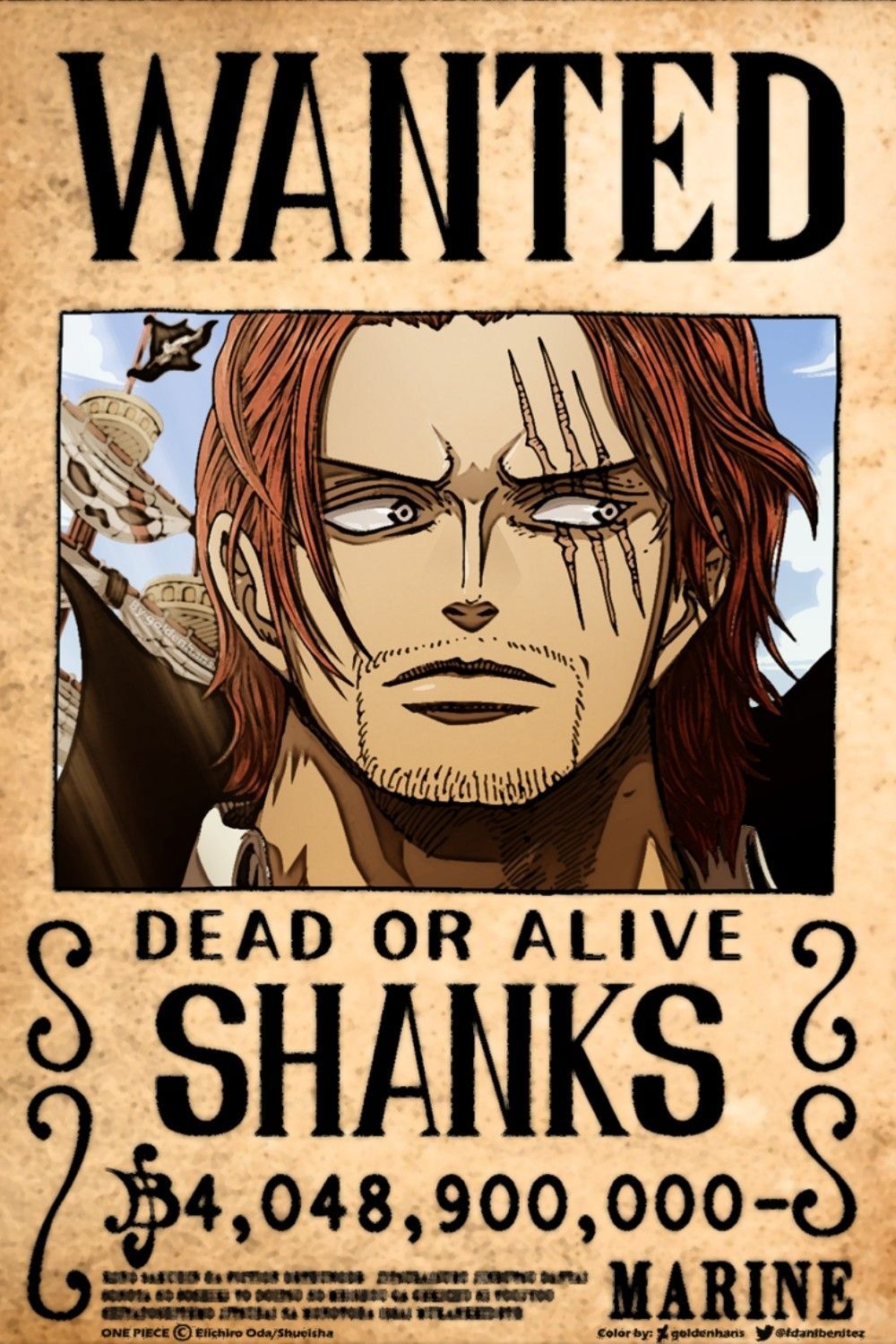 One Piece Wanted Poster Wallpapers