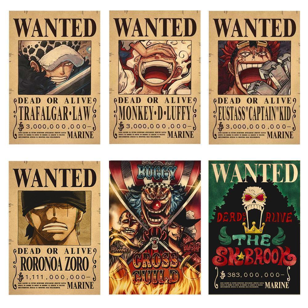 One Piece Wanted Poster Wallpapers