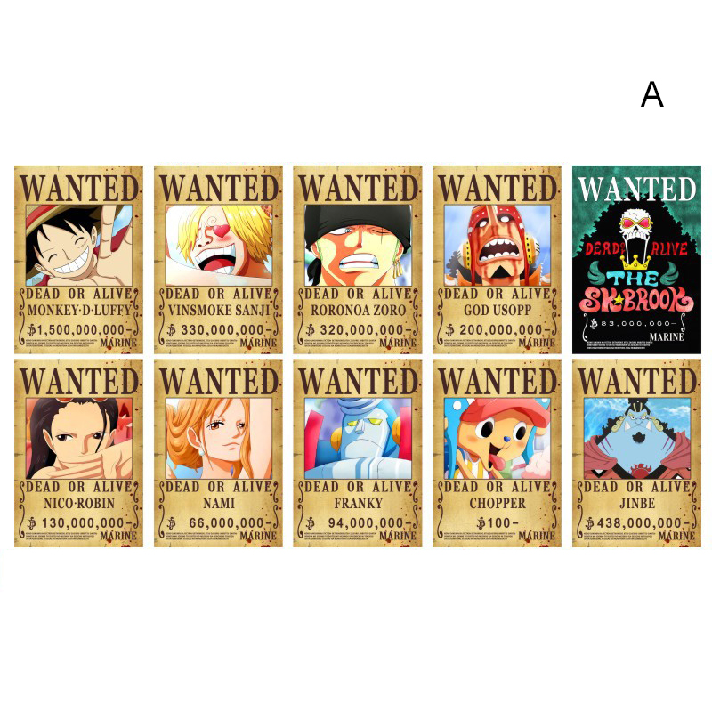 One Piece Wanted Poster Wallpapers