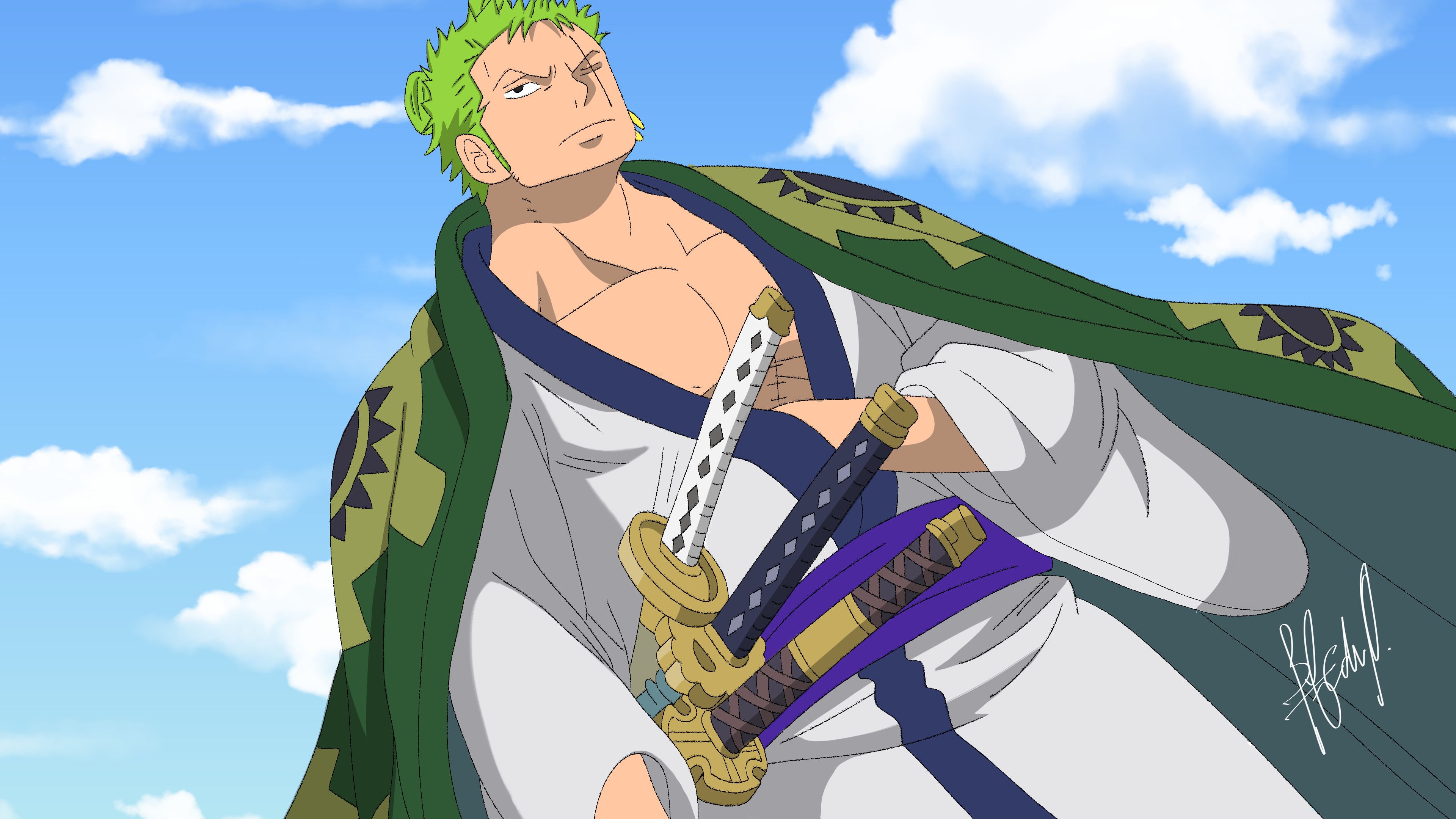 One Piece Zoro 4K Wallpapers