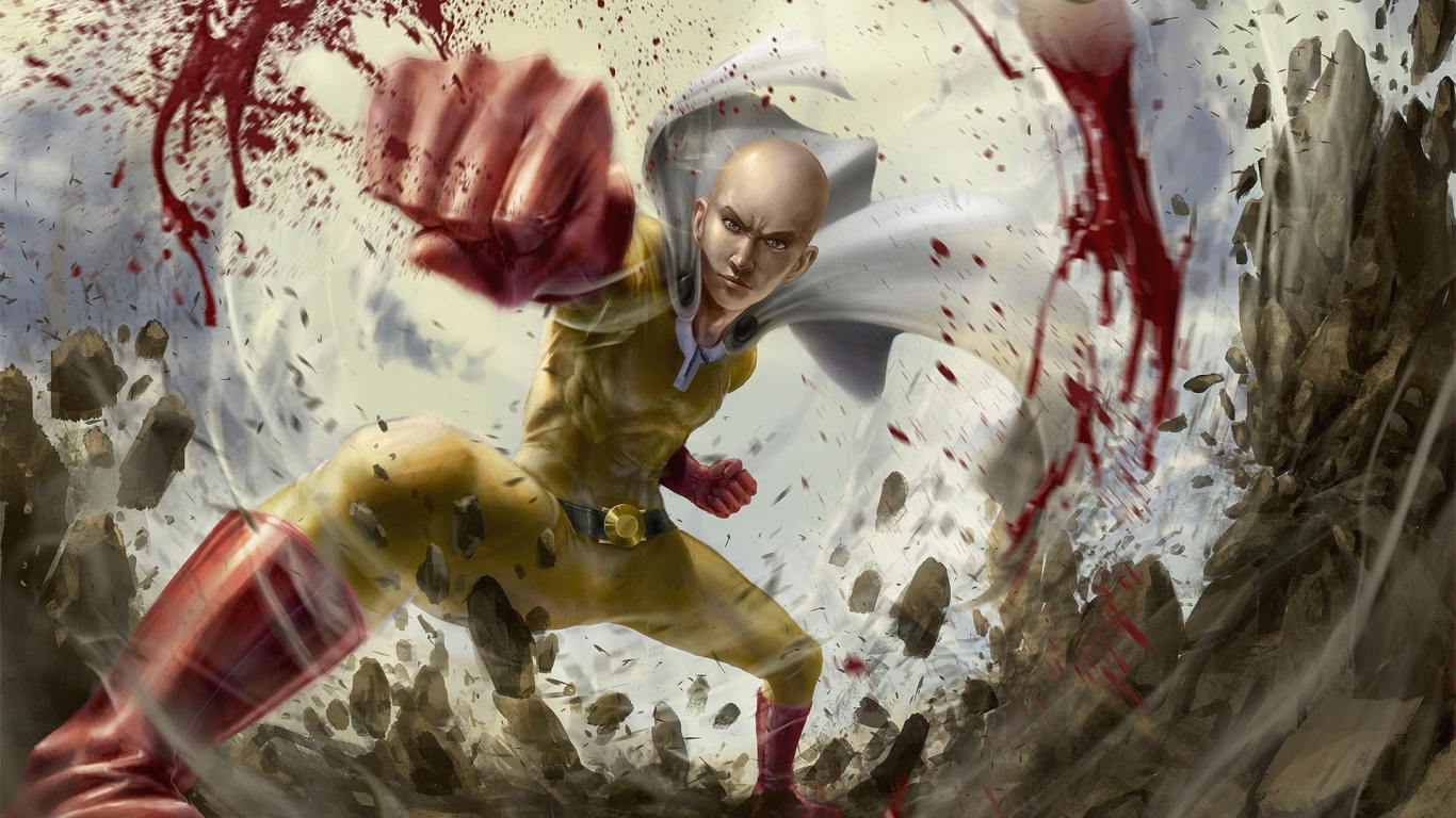 One Punch Man 1366X768 Wallpapers