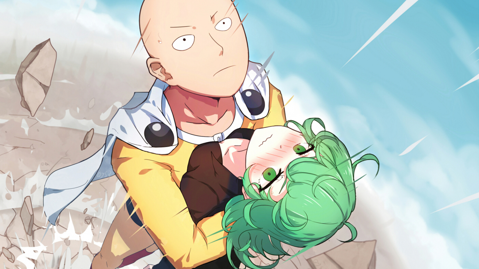 One Punch Man Funny Wallpapers