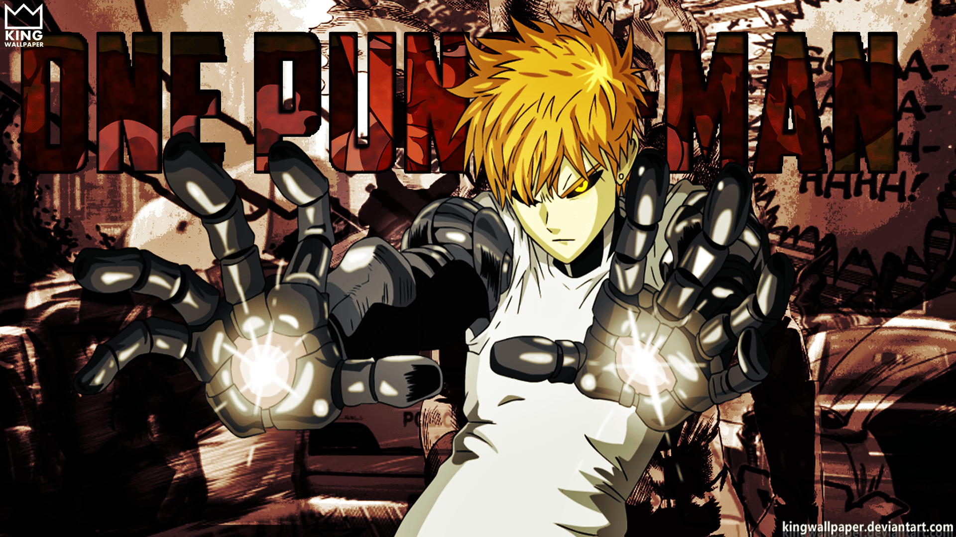 One-Punch Man Genos Wallpapers