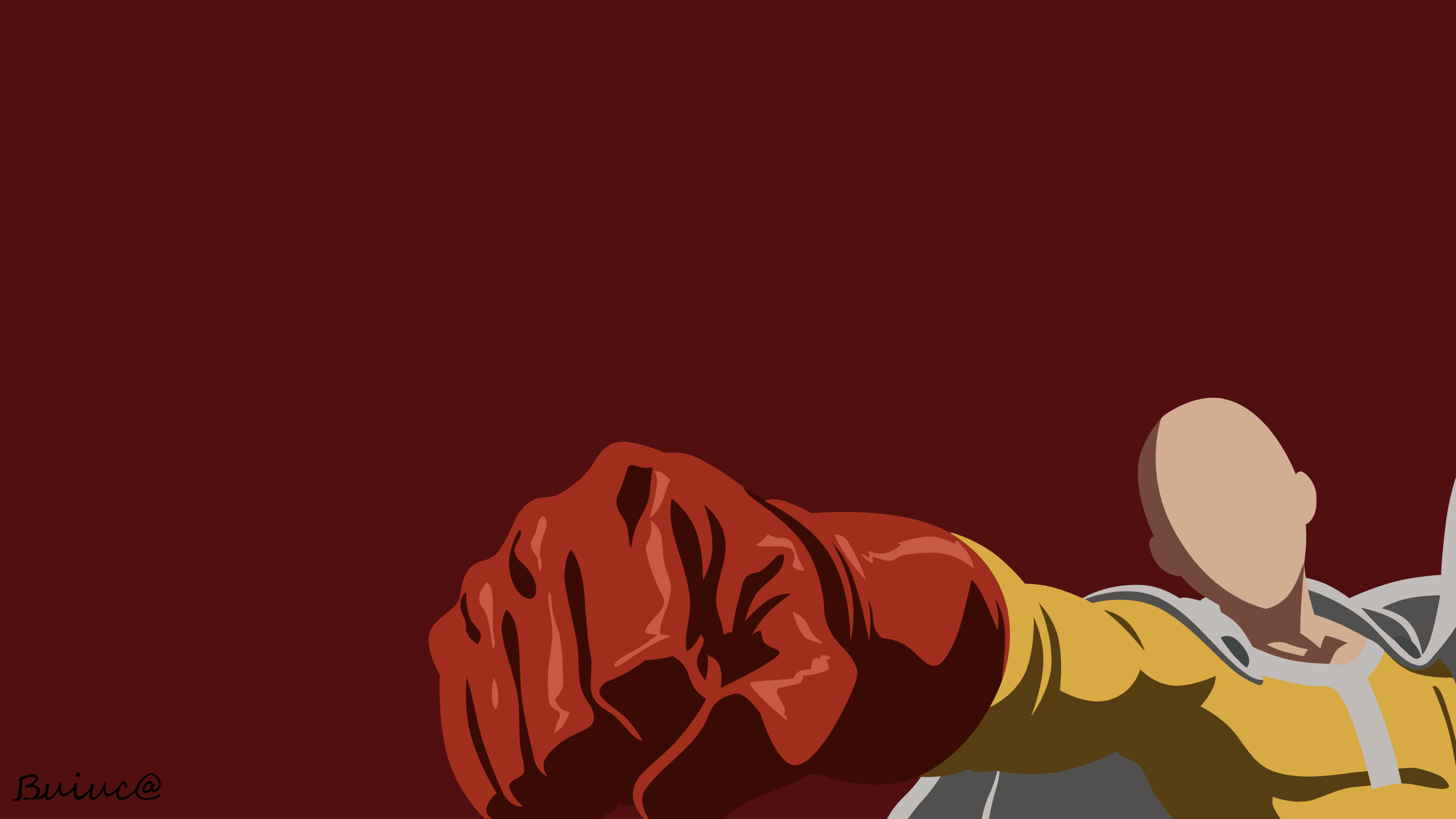 One Punch Man Minimalist Wallpapers