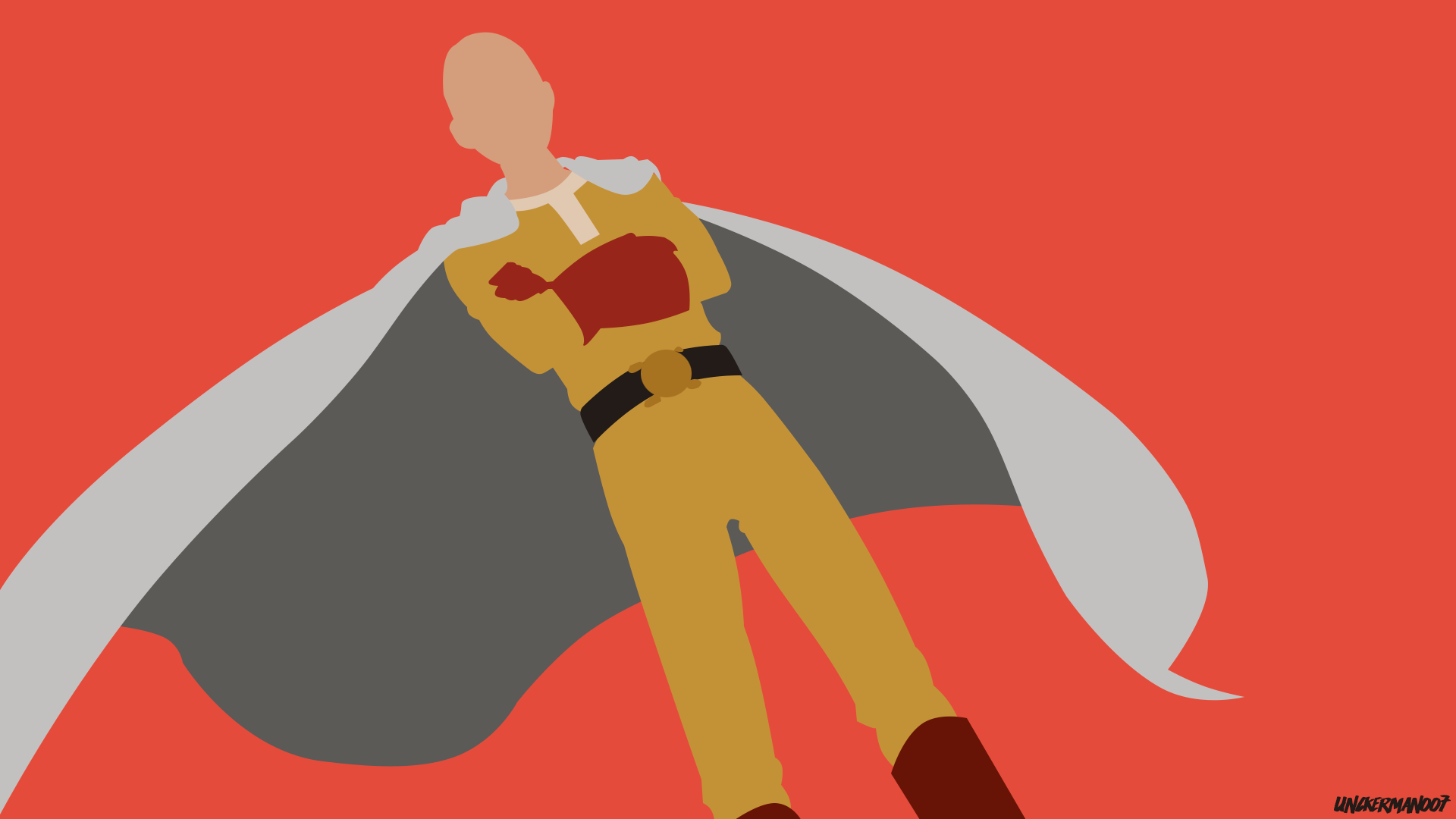 One Punch Man Minimalist Wallpapers