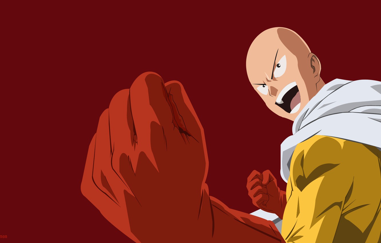 One-Punch Man Shingeki No Kyojin Saitama Wallpapers